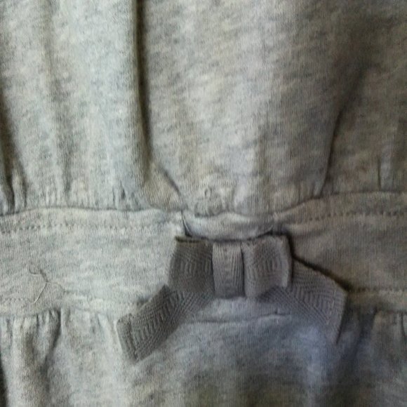 Girls Gray Heather pullover dress Sz XL (14) grey ~ Crazy 8 (by Gymboree) - Picture 7 of 11